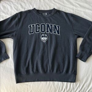 UCONN Men's Gray Sweatshirt